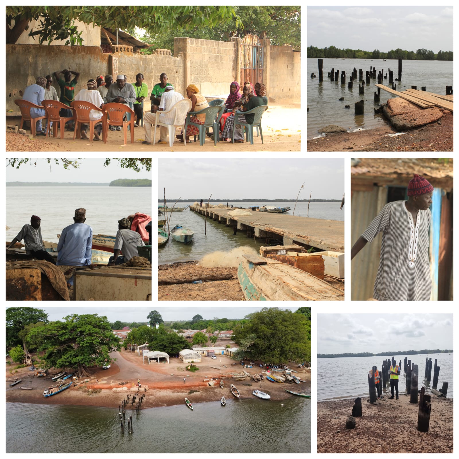 Visits to Bintang, Kankuntu and Tendaba
