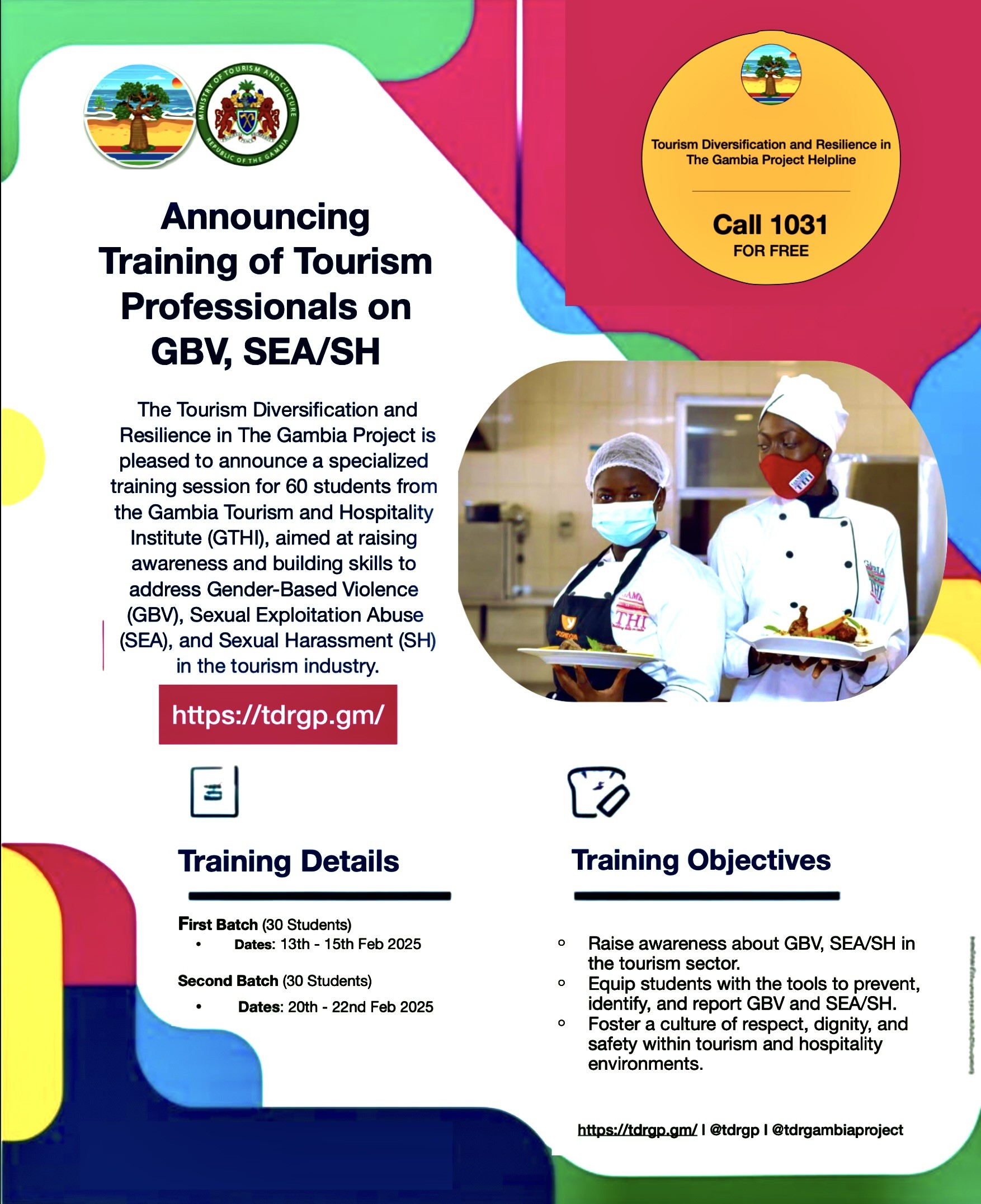 Training on GBV, SEA/SH